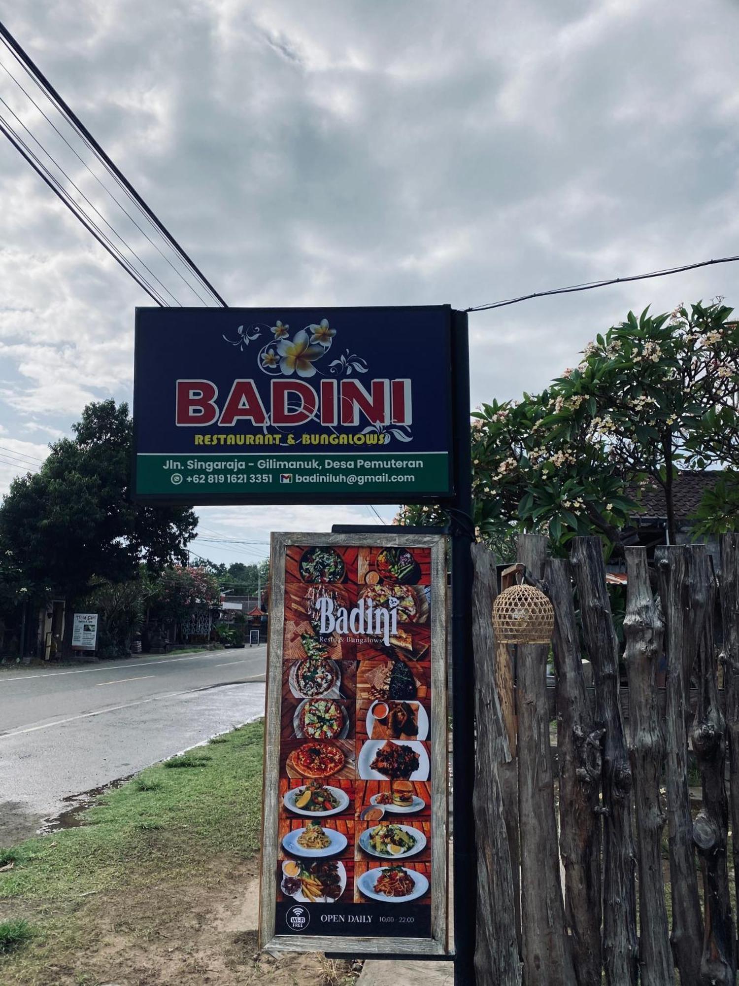 Badini Homestay Pemuteran Exteriör bild